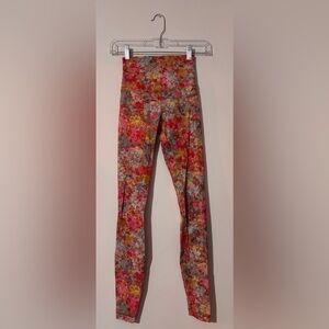 lululemon athletica Floral Leggings - Multicolor
